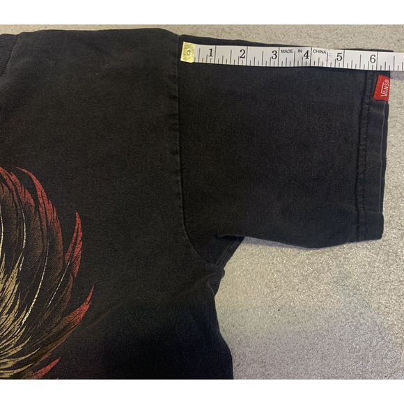 Vtg Vans Off The Wall T Shirt Adult Small Rare Eagle Skull Since 1966 Unisex Top - Picture 9 of 9